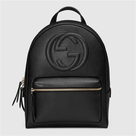 black gucci backpack|gucci black small backpack.